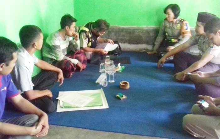 Wakapolres Pasuruan Jenguk Pengidap Kanker Lidah di Purwosari
