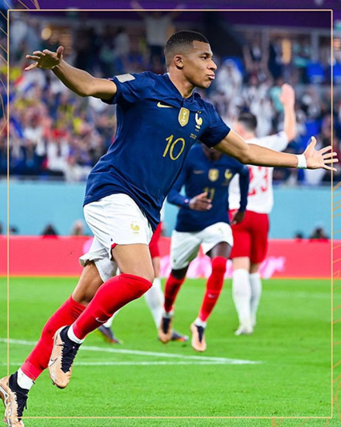 Dua Gol Kylian Mbappe Loloskan Les Bleus ke 16 Besar Piala Dunia 2022 Dua Gol Kylian Mbappe Loloskan Les Bleus ke 16 Besar Piala Dunia 2022