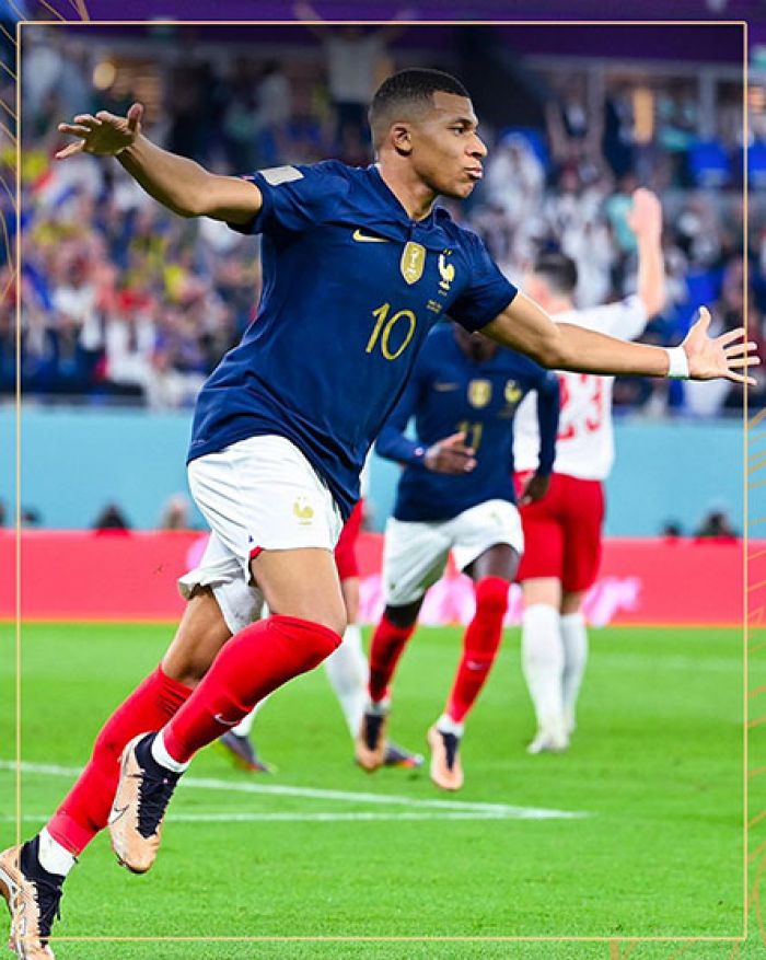 Dua Gol Kylian Mbappe Loloskan Les Bleus ke 16 Besar Piala Dunia 2022