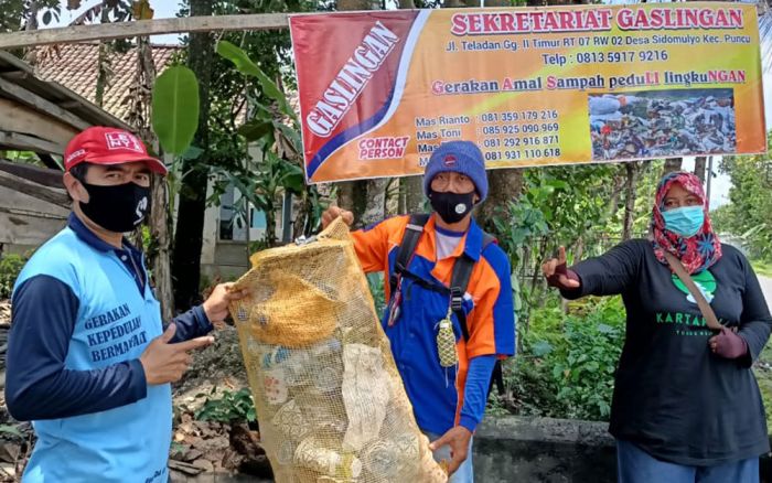 Gaslingan Pemuda Sidomulyo, Himpun Sampah Untuk Bantu Bangun Tempat Ibadah dan Kegiatan Sosial Gaslingan Pemuda Sidomulyo, Himpun Sampah Untuk Bantu Bangun Tempat Ibadah dan Kegiatan Sosial