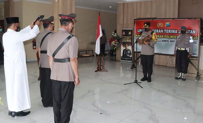 Sertijab Kapolsek Buduran, Kompol Hery Setyo Susanto Gantikan Kompol Samirin