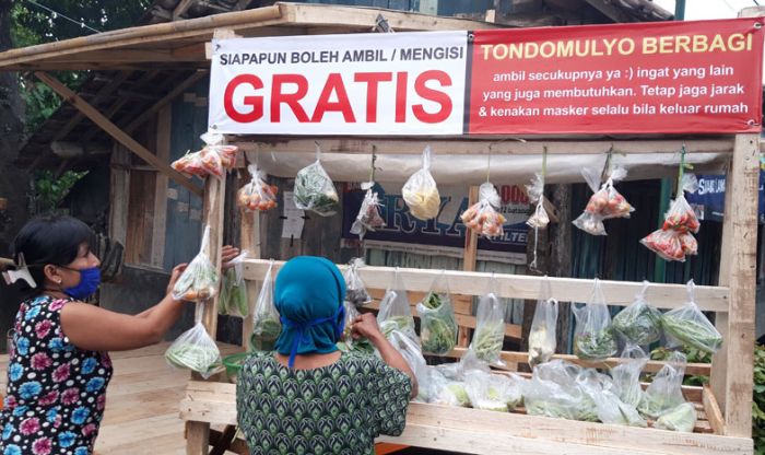 Ada Sayuran Gratis Bagi Warga Terdampak Covid-19