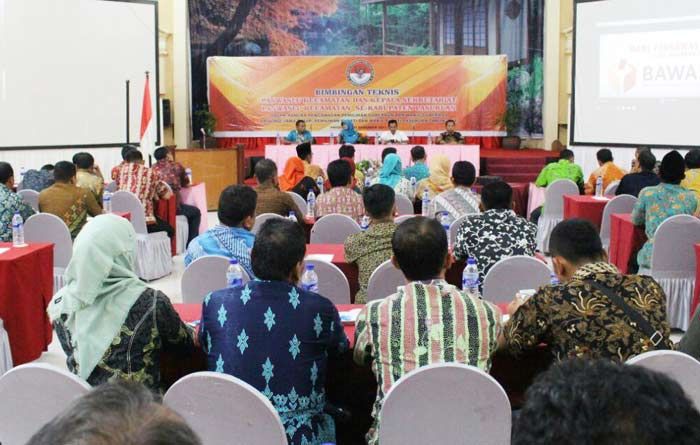 Perkuat Pengawasan dan Kelembagaan, Panwaslu Pasuruan Gelar Bimtek Perkuat Pengawasan dan Kelembagaan, Panwaslu Pasuruan Gelar Bimtek