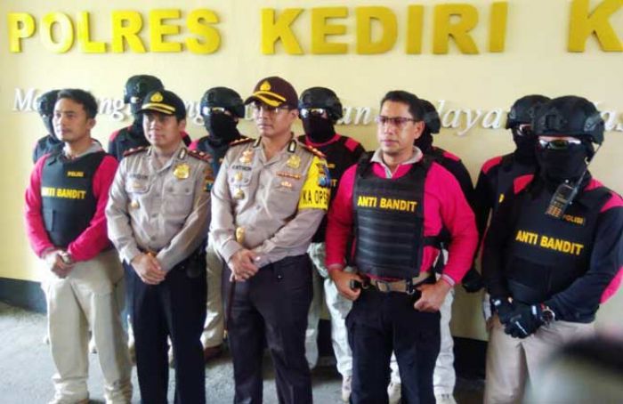 Polres Kediri Kota Bentuk Tim Anti Bandit Selama Operasi Ramadniya 2017