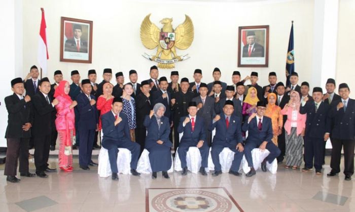 Bawaslu Pacitan Lantik Panwascam Pemilu Bupati dan Wakil Bupati 2020