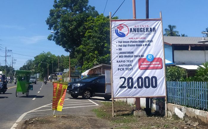 Tes Antigen/PCR Tak Lagi Dipakai, Klinik di Ketapang Banyuwangi Banting Harga, PCR Cuma Rp20 Ribu Tes Antigen/PCR Tak Lagi Dipakai, Klinik di Ketapang Banyuwangi Banting Harga, PCR Cuma Rp20 Ribu