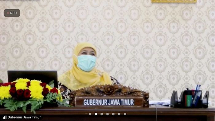 Kasus Harian di Jatim Capai Rekor Tertinggi, Gubernur Khofifah: Saatnya Tarik Rem Darurat