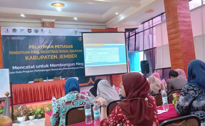 4.000 Petugas Pendataan Regsosek di Jember Ikuti Pembekalan Secara Bertahap