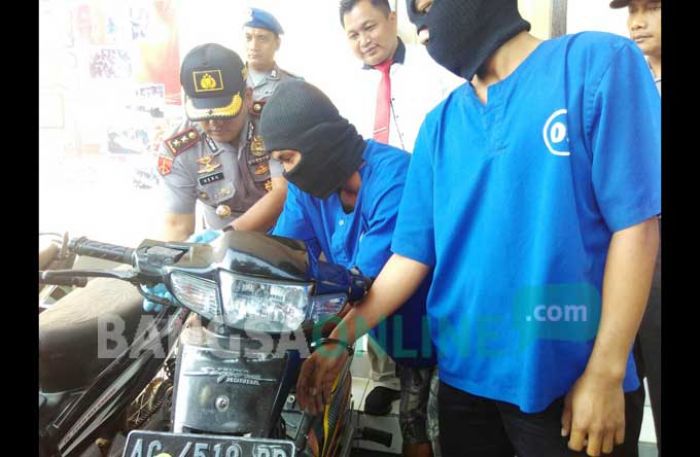 Satreskrim Polres Blitar Kota Bekuk Sindikat Curanmor Spesialis Milik Petani Satreskrim Polres Blitar Kota Bekuk Sindikat Curanmor Spesialis Milik Petani