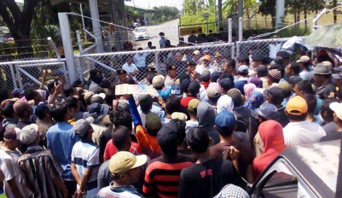 Lagi, Warga Desa Rahayu Demo JOB PPEJ, Tuntut Kompensasi