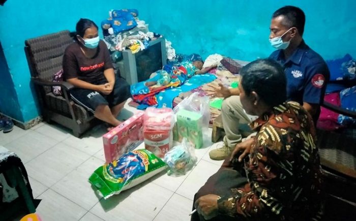 Mengharukan, Pencuri Susu dan Minyak Kayu Putih Urung Ditahan, Polres Blitar Kirimi Bansos