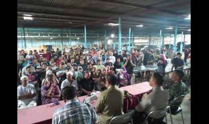 Pembangunan Pasar Blimbing Kota Malang, Pedagang Minta Waktu Bahas Site Plan