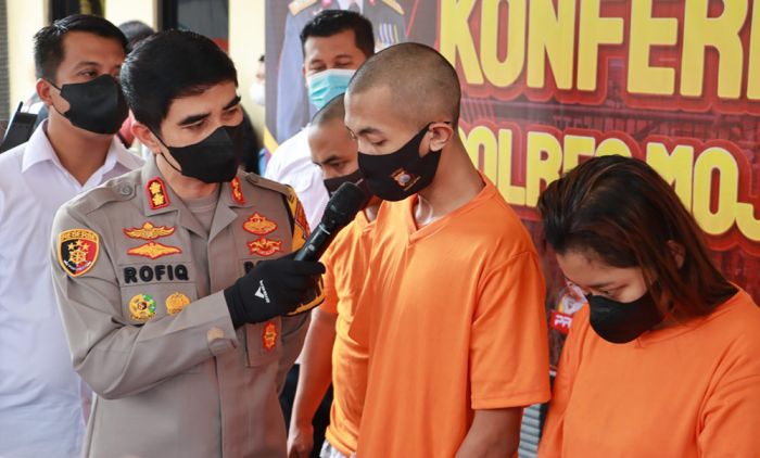 Gelapkan 7 Motor Milik Tetangga Kos, Pasutri Diamankan Polisi