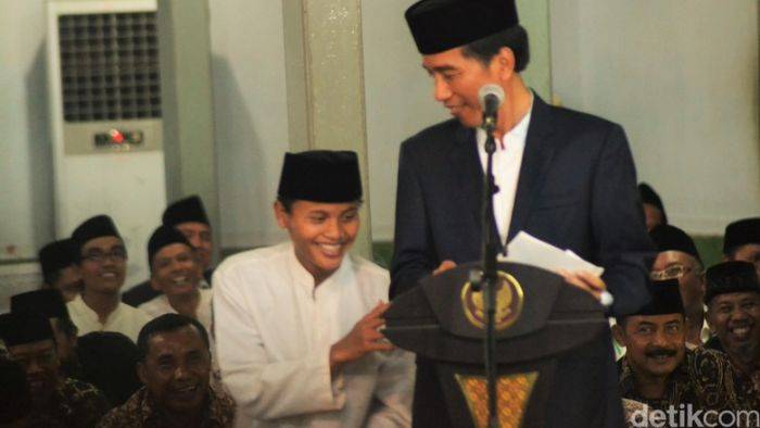 Ditanya Presiden Siapa Menteri Kabinet Kerja, Santri Menjawab: Mega, Ahok dan Prabowo Ditanya Presiden Siapa Menteri Kabinet Kerja, Santri Menjawab: Mega, Ahok dan Prabowo