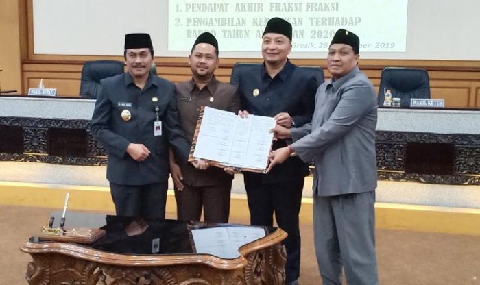 APBD Gresik 2020 Disahkan Rp 3,6 Triliun