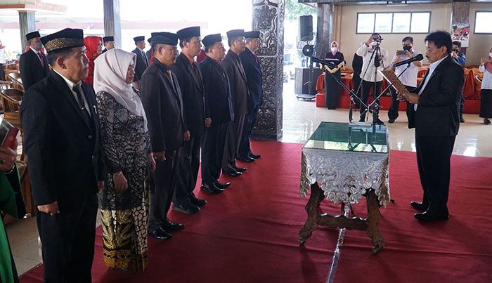 Plt Bupati Nganjuk Lantik 7 Kepala OPD Hasil Lelang