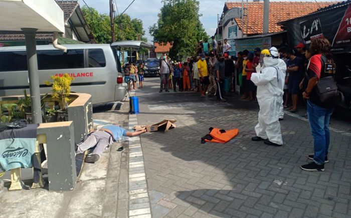 ​Pejalan Kaki Tewas Mendadak, Warga Berlarian Takut Dikira Corona