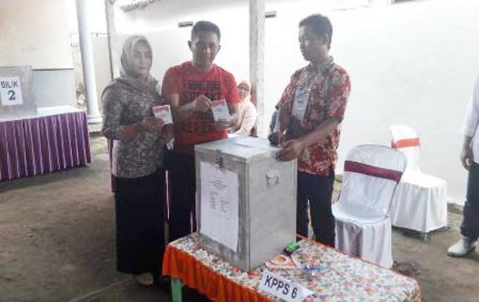 Ini Pesan Wabup Blitar Marhaenis Usai Gunakan Hak Suara Pilgub Jatim 2018