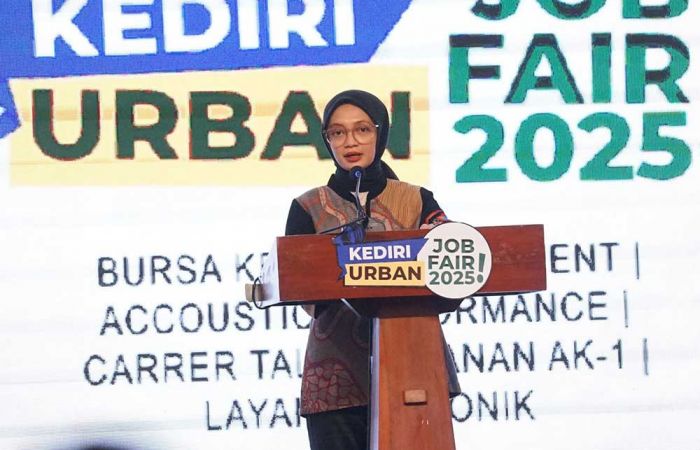 Buka Kediri Urban Job Fair 2025, Vinanda Fokus Turunkan Pengangguran dan Tingkatkan Kualitas SDM Buka Kediri Urban Job Fair 2025, Vinanda Fokus Turunkan Pengangguran dan Tingkatkan Kualitas SDM