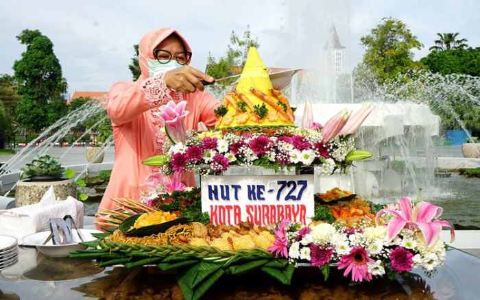 Rayakan Hari Jadi Kota Surabaya Terakhir di Tengah Pandemi, Risma Pesan Ini Rayakan Hari Jadi Kota Surabaya Terakhir di Tengah Pandemi, Risma Pesan Ini