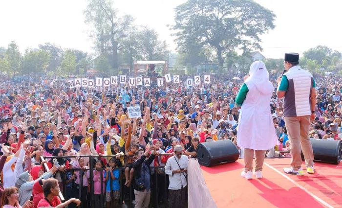 Jalan Sehat Bahagia Bersama Mas Dion Dihadiri Puluhan Ribu Peserta