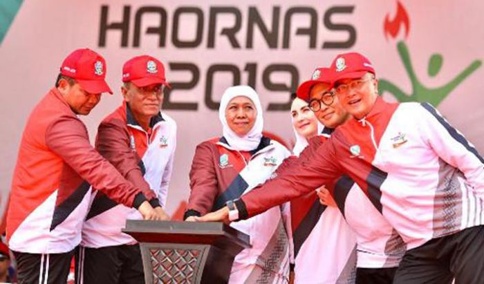 Peringati Haornas, Gubernur Khofifah Launching Jatim SEGER (Senang Gerak) Peringati Haornas, Gubernur Khofifah Launching Jatim SEGER (Senang Gerak)
