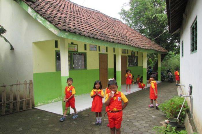 Gambar Desain Bangunan Sekolah Taman Kanak Minimalis Terbaru Gambar