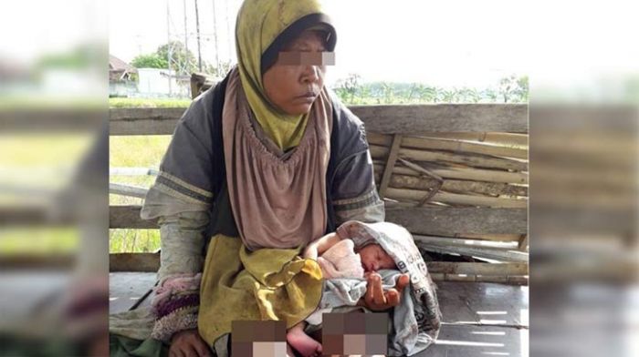 ​Prihatin, Perempuan ODGJ di Tuban Melahirkan Bayi di Gubuk Ladang Melon