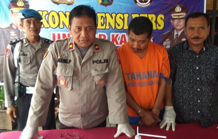 Alasan Nyabu Anti Nyeri Patah Tulang, Pekerja Lepas Asal Mojokerto Diamankan Polisi