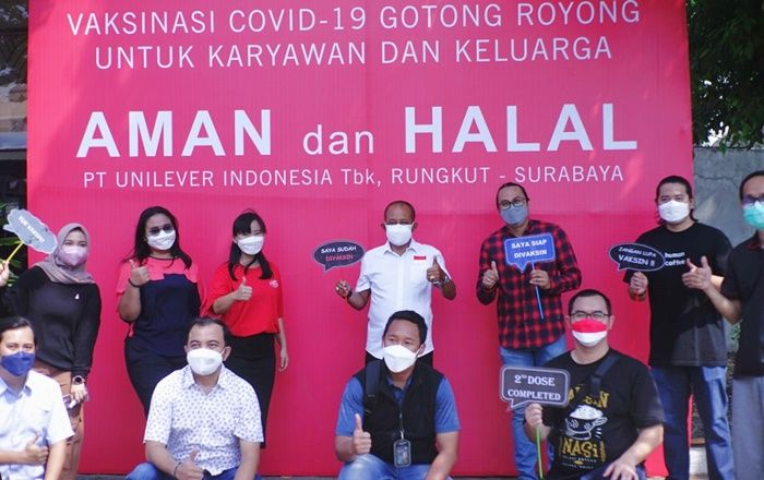 Kejar Herd Immunity, PT Unilever Indonesia Gelar Vaksinasi Gotong Royong Kejar Herd Immunity, PT Unilever Indonesia Gelar Vaksinasi Gotong Royong
