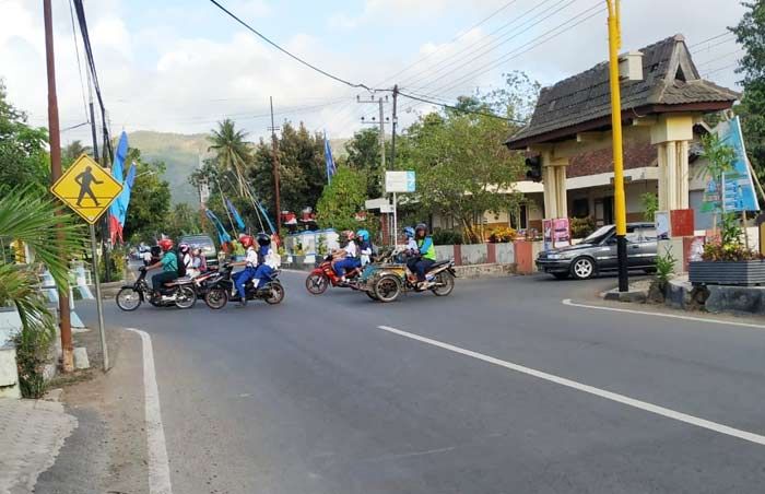 Perempatan Mbah Takim Kembali Sepi Penjagaan Petugas