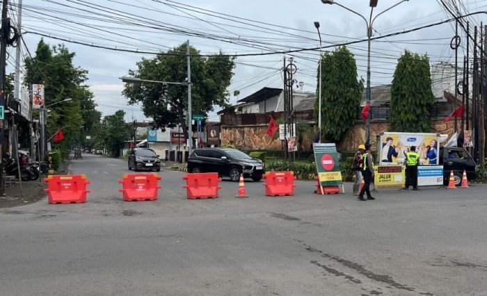Jalan Suparjan Mangun Kota Kediri Bakal Ditutup 4 Hari, Dishub Siapkan Rekayasa Lalin