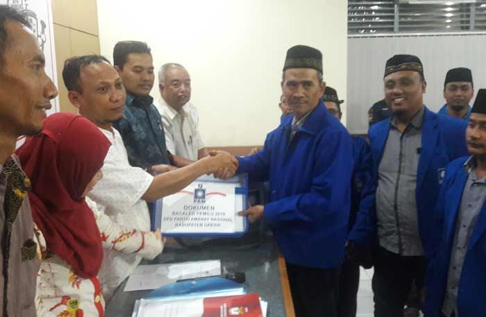 DPC PAN Gresik Hanya Daftarkan 48 Bacaleg