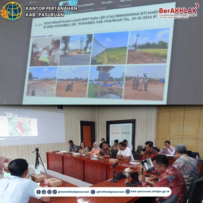 Kantah Pasuruan Gelar Rapat Penyusunan Rekomendasi Kegiatan Data dan Pengendalian P4 Kantah Pasuruan Gelar Rapat Penyusunan Rekomendasi Kegiatan Data dan Pengendalian P4