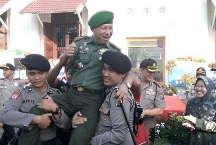 Forkopimda Surabaya Lepas Danrem Bhaskara Jaya