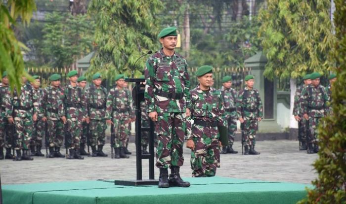 Upacara di Akhir Tahun, Korem Bhaskara Jaya Minta Prajurit Bersinergi Upacara di Akhir Tahun, Korem Bhaskara Jaya Minta Prajurit Bersinergi