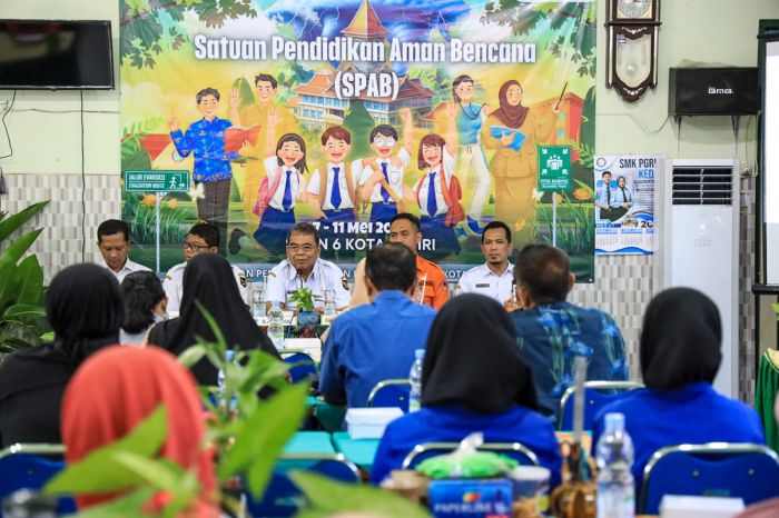 Lakukan Mitigasi Bencana, Pemkot Kediri Tunjuk SMPN 6 Kediri Menjadi SPAB ke-4 Lakukan Mitigasi Bencana, Pemkot Kediri Tunjuk SMPN 6 Kediri Menjadi SPAB ke-4