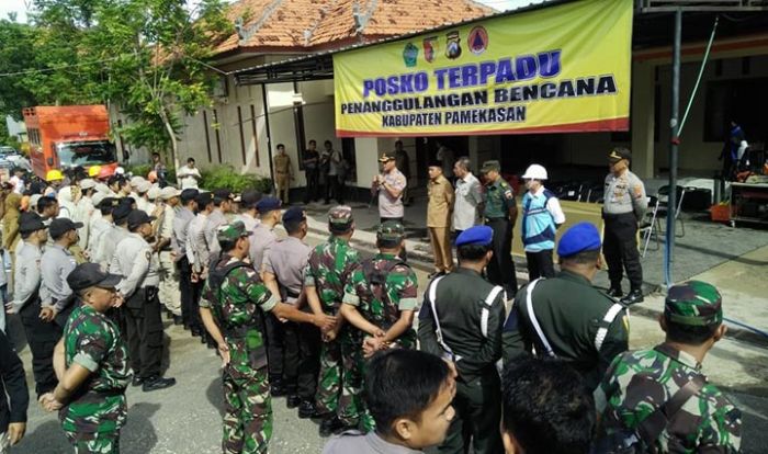 Antisipasi Bencana Alam, Wakil Bupati Pamekasan Resmikan Posko Terpadu