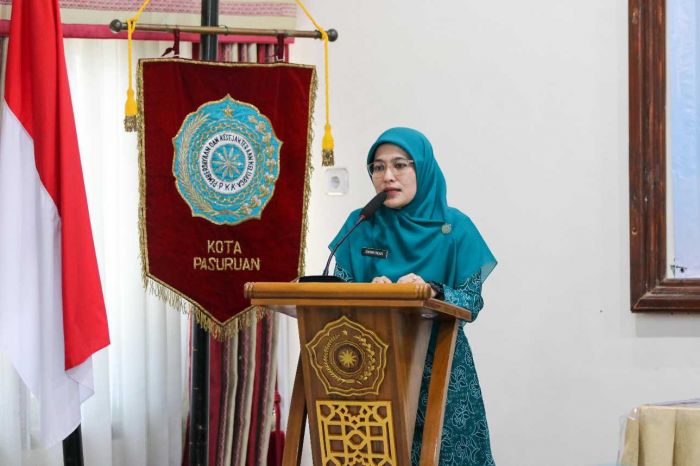  Hadapi Era Digital, Ketua TP PKK Kota Pasuruan Tekankan Peran Orang Tua Cegah Perkawinan Anak