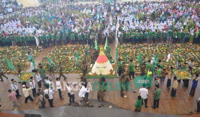 Peringati Harlah NU, Ribuan Nahdliyin Padati GOR Mageti, Slametan Nusantara jadi Trending Topic