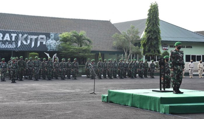 Setiap Hari Senin, Korem 084/BJ Gelar Upacara Rutin Setiap Hari Senin, Korem 084/BJ Gelar Upacara Rutin