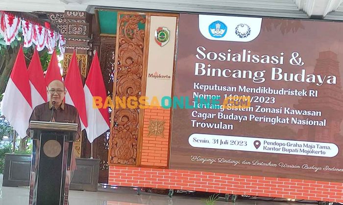 Cegah Kerusakan Objek Peninggalan Majapahit, Kemendikbudristek Bagi Trowulan Jadi 4 Zona Cegah Kerusakan Objek Peninggalan Majapahit, Kemendikbudristek Bagi Trowulan Jadi 4 Zona