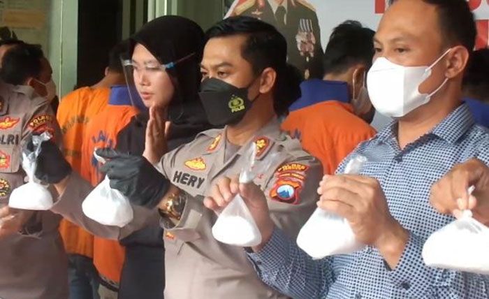 Polres Jember Ringkus Sindikat Narkoba Polres Jember Ringkus Sindikat Narkoba