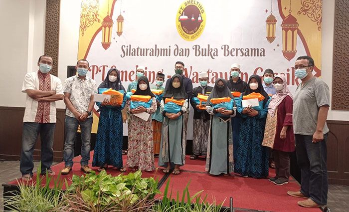 Perkuat Kemitraan dengan Pers, Smelting Gelar Bukber dan Santunan Anak Yatim Perkuat Kemitraan dengan Pers, Smelting Gelar Bukber dan Santunan Anak Yatim