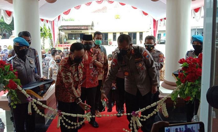Bupati Baddrut Tamam Resmikan Gedung SPKT di Mapolres Pamekasan Bupati Baddrut Tamam Resmikan Gedung SPKT di Mapolres Pamekasan
