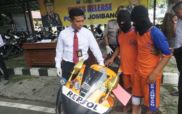 Dua Pemuda Spesalis Jambret Dibekuk Usai 10 Kali Beraksi