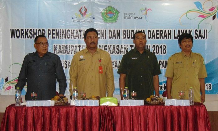 Disparbud Pamekasan Gelar Workshop Peningkatan Seni dan Budaya Daerah Layak Saji 2018