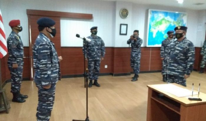 Sertijab Asintel Danguspurla Koarmada II Secara Virtual dan Terapkan Protokol Kesehatan Sertijab Asintel Danguspurla Koarmada II Secara Virtual dan Terapkan Protokol Kesehatan