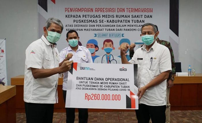 Peduli Dengan Tim Medis di Masa Pandemi Covid-19, PT SIG Berikan Bantuan Operasional Peduli Dengan Tim Medis di Masa Pandemi Covid-19, PT SIG Berikan Bantuan Operasional