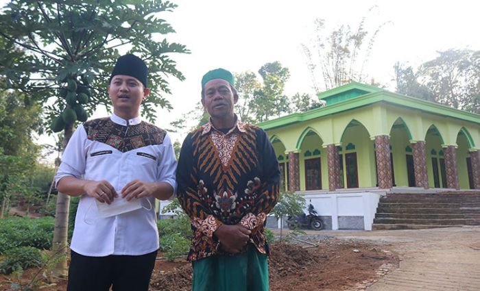 Pilbup Trenggalek 2020: Cabup Arifin Sambangi Pembangunan Masjid dan Ponpes di Desa Masaran